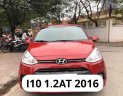 Hyundai Grand i10 1.2AT  2016 - Cần bán Hyundai Grand i10 1.2AT đời 2016, màu đỏ, nhập khẩu