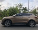 Hyundai Santa Fe 2016 - Bán Hyundai Santa Fe đời 2016, màu nâu vàng như mới