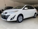 Toyota Vios 2019 - Bán xe giá ưu đãi với chiếc Toyota Vios E 1.5CVT đời 2019, màu trắng, giao xe nhanh