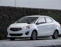 Mitsubishi Mirage 2017 - Cần bán gấp Mitsubishi Mirage MT năm sản xuất 2017, màu trắng số sàn