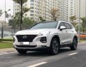 Hyundai Santa Fe   2018 - Cần bán lại xe Hyundai Santa Fe sản xuất 2018, màu trắng, chính chủ