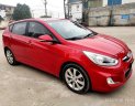 Hyundai Accent 2014 - Bán xe Hyundai Accent AT sản xuất 2014, màu đỏ, xe nhập số tự động