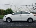 Toyota Vios 2014 - Gia đình cần bán Toyota Vios sản xuất 2014, màu trắng, mới đi được 10.000km