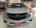 Mazda BT 50   2015 - Bán Mazda BT 50 2.2L 4x4 MT đời 2015, màu bạc, xe nhập 