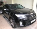 Kia Sorento   2014 - Cần bán lại xe Kia Sorento GATH đời 2014, màu đen, chính chủ