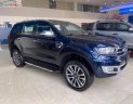 Ford Everest   2020 - Bán Ford Everest Titanium 2.0L 4x2 AT 2020, màu xanh lam, nhập khẩu 