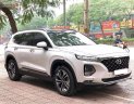 Hyundai Santa Fe   2019 - Cần bán xe Hyundai Santa Fe 2.4 Premium 2019, màu trắng như mới