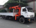 JAC X30 2016 - Tải cẩu Kanglim 5 tấn Kamaz