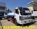 JAC 2021 - Bán xe bồn phun nước 5 khối hiệu Dongfeng nhập khẩu 2021 giá tốt, giao xe nhanh