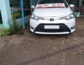 Toyota Vios   1.5E 2015 - Cần bán lại xe Toyota Vios 1.5E sản xuất 2015, màu trắng số sàn, giá chỉ 348 triệu