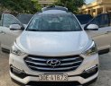 Hyundai Santa Fe   2017 - Bán xe Hyundai Santa Fe đời 2017, màu trắng, xe nhập, giá 860tr