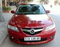 Mazda 6   2004 - Cần bán gấp Mazda 6 đời 2004, màu đỏ, nhập khẩu 