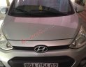 Hyundai Grand i10  1.0 MT  2015 - Cần bán lại xe Hyundai Grand i10 1.0 MT năm 2015, màu bạc, nhập khẩu giá cạnh tranh