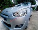 Mitsubishi Mirage   1.2 MT 2015 - Cần bán lại xe Mitsubishi Mirage 1.2 MT đời 2015, màu bạc, nhập khẩu