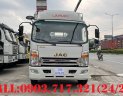2021 - Bán xe tải Jac N800 mui bạt động cơ Cummins thùng dài 7m6