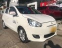 Mitsubishi Mirage 2014 - Cần bán Mitsubishi Mirage sản xuất năm 2014, màu trắng số sàn