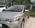Toyota Vios 2017 - Bán Toyota Vios năm 2017, màu nâu, xe cam kết không đâm va 100% máy số zin