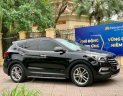 Hyundai Santa Fe 2016 - Bán Hyundai Santa Fe 2.2L AT 4WD năm 2016, màu đen giá cạnh tranh