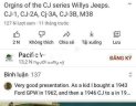 Jeep CJ S WILLYS CJ SERIES MỸ ZIN 1962 1980 - JEEPS WILLYS CJ SERIES MỸ ZIN 1962