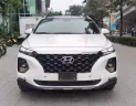 Hyundai Santa Fe 2.2 dầu cao cấp 2020 - Bán xe Hyundai Santa Fe 2.2 dầu cao cấp 2020, màu trắng, cam kết xe đẹp không đâm đụng