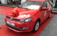 Volkswagen Polo  6AT 2016 - Bán xe Volkswagen Polo 6AT màu đỏ, xe nhập giá cạnh tranh, ưu đãi đặc biệt, số lượng có hạn giá 662 triệu tại Đà Nẵng