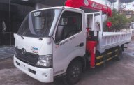 Hino XZU 2016 - Bán xe cẩu tự hành Hino 5 tấn XZU lắp cẩu Unic 3 tấn 5 đốt UR-V345 giá 450 triệu tại Hà Nội