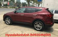 Hyundai Santa Fe 2WD,4WD 2016 - Bán Hyundai Santa Fe 2WD, 4WD năm 2016, màu đỏ giá 1 tỷ 100 tr tại Phú Yên