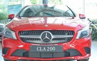 Mercedes-Benz CLA 200 2017 - Bán Mercedes CLA200 đời 2017, màu đỏ, nhập khẩu chính hãng giá 1 tỷ 529 tr tại Hà Nội