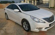 Hyundai Sonata  MT 2010 - Bán Hyundai Sonata MT đời 2010, màu trắng số sàn giá 550 triệu tại Hưng Yên