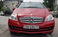 Mercedes-Benz A class  1.7 AT  2009 - Cần bán xe Mercedes 1.7 AT đời 2009, màu đỏ chính chủ giá 500 triệu tại Hà Nội