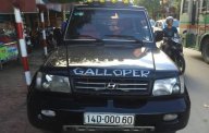 Hyundai Galloper   2003 - Bán xe Hyundai Galloper đời 2003, màu đen giá 160 triệu tại Quảng Ninh