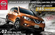 Nissan X trail  2.5 4WD 2016 - Bán Nissan X-trail 2.5 mầu vàng cam 4WD, giảm giá 145 triệu và nhiều ưu đãi cực hấp dẫn giá 965 triệu tại Thanh Hóa