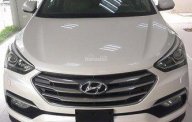Hyundai Santa Fe  CKD 2017 - Bán Hyundai Santa Fe CKD đời 2017, màu trắng giá 1 tỷ 180 tr tại Quảng Ngãi