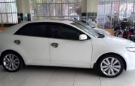 Kia Forte AT 2013 - Nhà cần bán xe Kia Forte 2013 AT, màu trắng, xe chính chủ gia đình sử dụng giá 398 triệu tại Tp.HCM