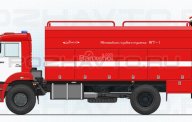 Xe chuyên dùng Kamaz  2016 - Bán xe cứu hỏa Kamaz 14m3 mới nhập khẩu Nga| Kamaz cứu hỏa | Xe cứu hỏa Kamaz giá 1 tỷ 400 tr tại Tp.HCM