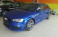 Audi A3 2016 - Bán ô tô Audi A3 sản xuất năm 2016, màu xanh lam, nhập khẩu nguyên chiếc giá 1 tỷ 480 tr tại Hà Nội