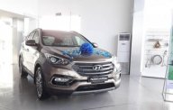 Hyundai Santa Fe 2018 - Cần bán Hyundai Santa Fe đời 2018, màu nâu giá 1 tỷ 70 tr tại Quảng Ngãi