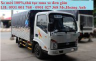 Veam VT150 2016 - Xe tải Veam VT150 1.5 tấn, thùng mui bạt giá 355 triệu tại Kiên Giang