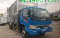 JAC HFC 1083K 2017 - Đại lý bán xe tải Jac 6T4, Jac 6T4 mới thùng bạt, xe Jac 6T4 thùng kín, giá khuyến mãi cao giá 525 triệu tại Đồng Nai