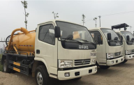 JAC 2018 - Cần bán xe hút bùn, hút thải Dongfeng 3,5m3, hàng có sẵn giá 450 triệu tại Hà Nội