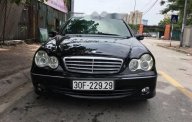 Mercedes-Benz C class C180  2005 - Bán Mercedes C180 đời 2005, màu đen số tự động  giá 260 triệu tại Hà Nội