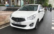 Mitsubishi Attrage  CVT 2015 - Bán Mitsubishi Attrage CVT sản xuất 2015, màu trắng, nhập khẩu giá 425 triệu tại Tp.HCM