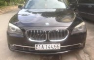 BMW 7 Series 740li 2010 - Cần bán gấp BMW 7 Series 740li sản xuất 2010, màu đen, nhập khẩu   giá 1 tỷ 590 tr tại Tp.HCM