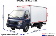 Fuso 2018 - Bán xe tải thùng Daisaki động cơ Isuzu, xe tải thùng máy dầu tại Nam Định, Thái Bình giá 370 triệu tại Thái Bình