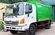 Hino 700 Series 2018 - Bán xe cuốn ép rác Hino 12 khối giá 1 tỷ 200 tr tại Hà Nội