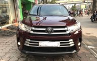 Toyota Highlander LE 2.7 2018 - Bán ô tô LE 2.7 sản xuất năm 2018, màu đỏ, biển Hà nội, lăn bánh 1500km giá 3 tỷ 650 tr tại Hà Nội