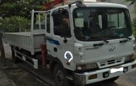 Xe tải 2,5 tấn - dưới 5 tấn   2011 - Bán Hyundai gắn cẩu 3 tấn, đời 2011, màu trắng giá 770 triệu tại Hà Nội