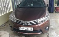 Toyota Corolla altis   2016 - Bán Toyota Corolla altis đời 2016, màu nâu ít sử dụng giá cạnh tranh giá 700 triệu tại Phú Yên