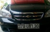 Chevrolet Lacetti    2012 - Bán Chevrolet Lacetti đời 2012, màu đen, xe ít đi giá 300 triệu tại Nghệ An