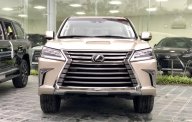 Lexus LX 2019 - Cần bán xe Lexus LX 570 Luxury SX 2019, nhập Mỹ, màu vàng cát, xe nhập Mỹ, mới 100% giá 8 tỷ 850 tr tại Tp.HCM